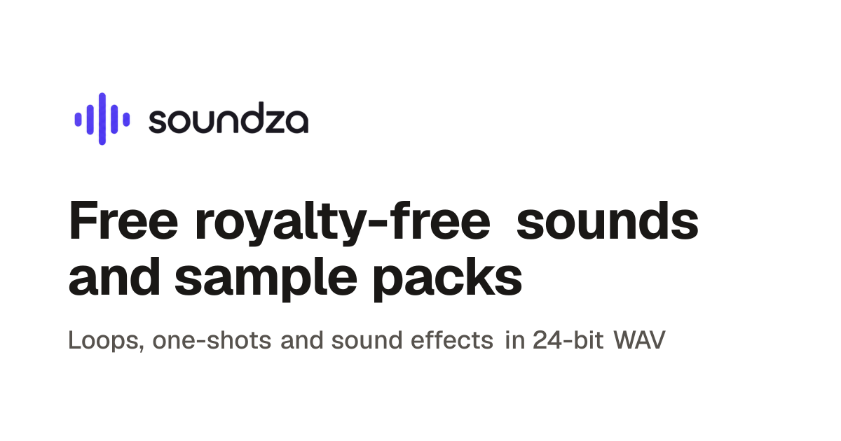 Sound Effectys Free Sound Effects for Video Editing — Royalty-Free SFX · Soundza